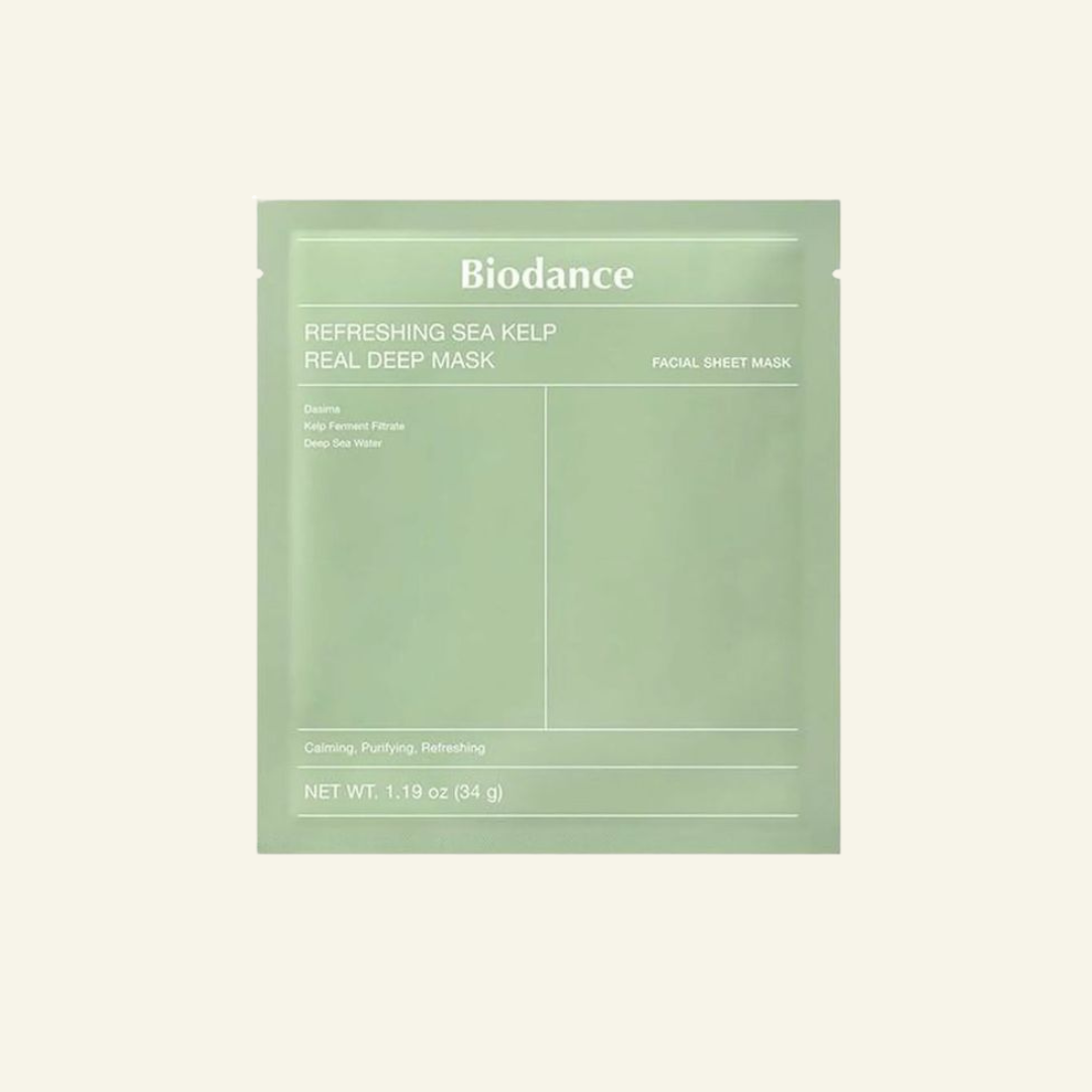 Refreshing Sea Kelp Real Deep Mask