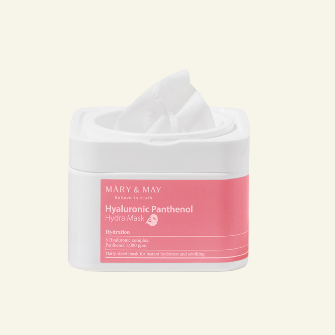 Hyaluronic Panthenol Hydra Mask (30 pièces) - La Bulle and Co