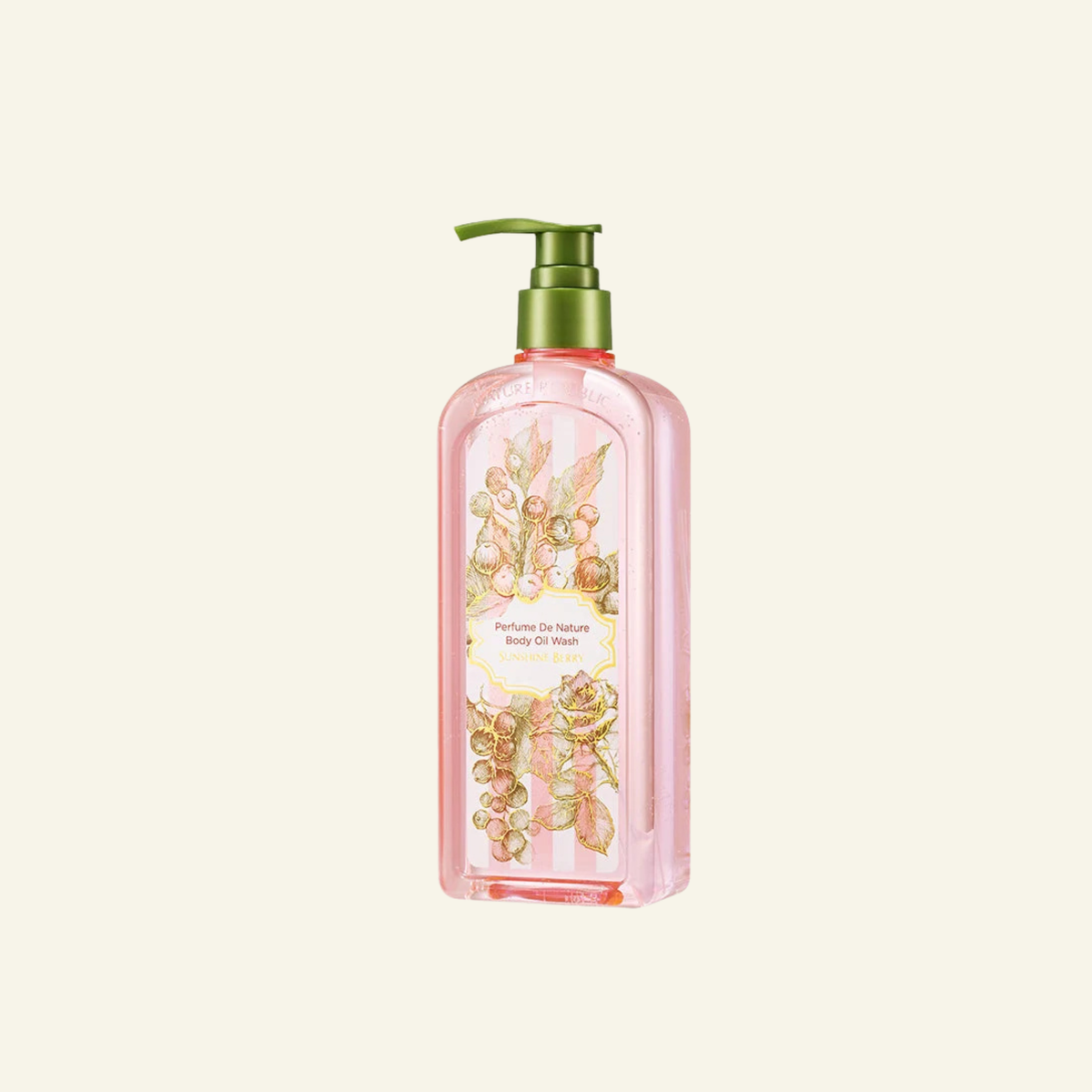 NATURE REPUBLIC Perfume de Nature Body Oil Wash Sunshine Berry (345 ml)