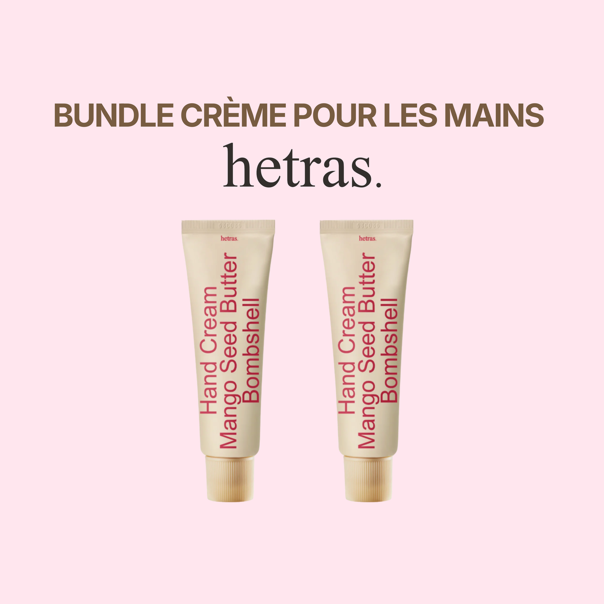 HETRAS Bundle Crème Mains Parfumée Bombshell ×2