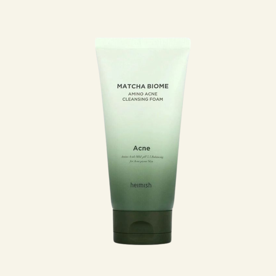 Matcha Biome Amino Acne Cleansing Foam - La Bulle and Co