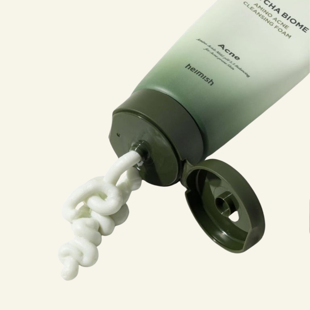 Matcha Biome Amino Acne Cleansing Foam - La Bulle and Co