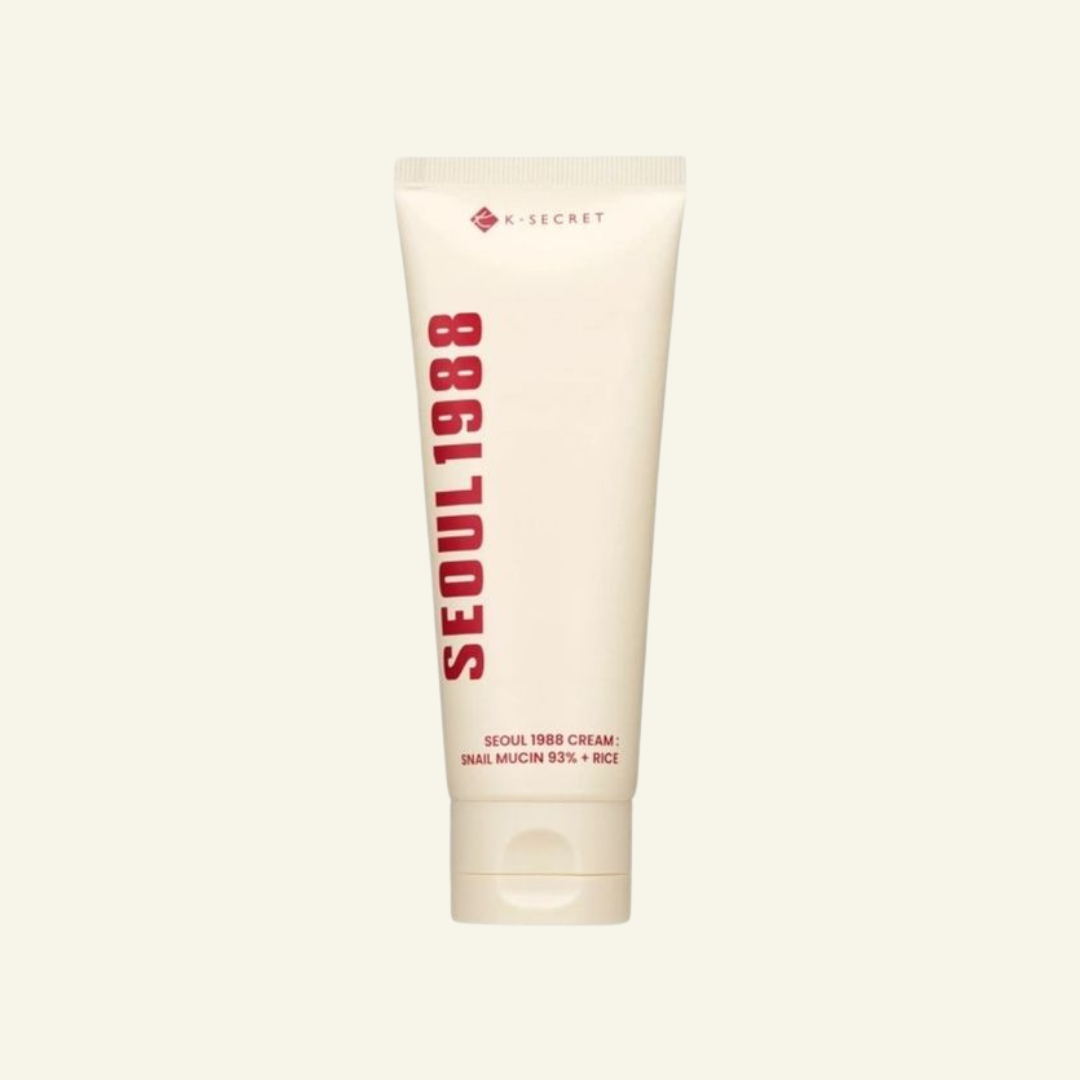 Seoul 1988 Cream : Snail Mucine 93% + Rice