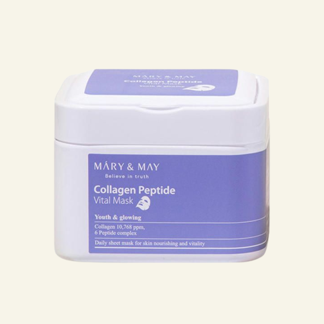 Collagen Peptide Vital Mask (30 pièces) - La Bulle and Co