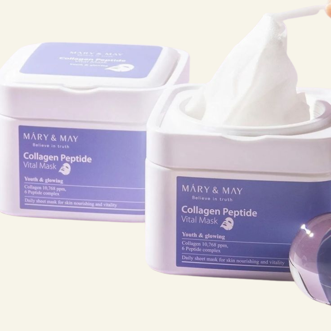 Collagen Peptide Vital Mask (30 pièces) - La Bulle and Co