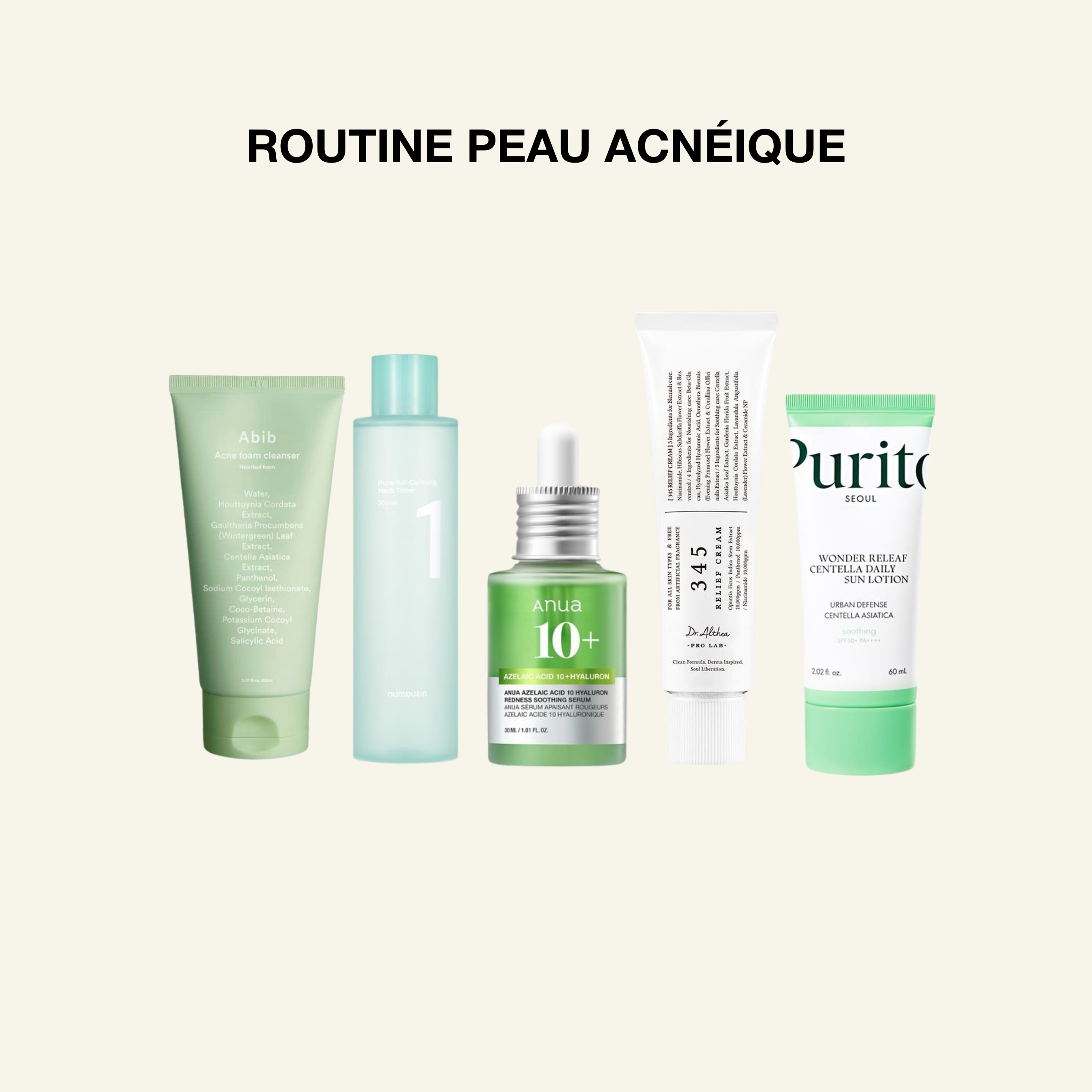 Routine Peau Acnéique