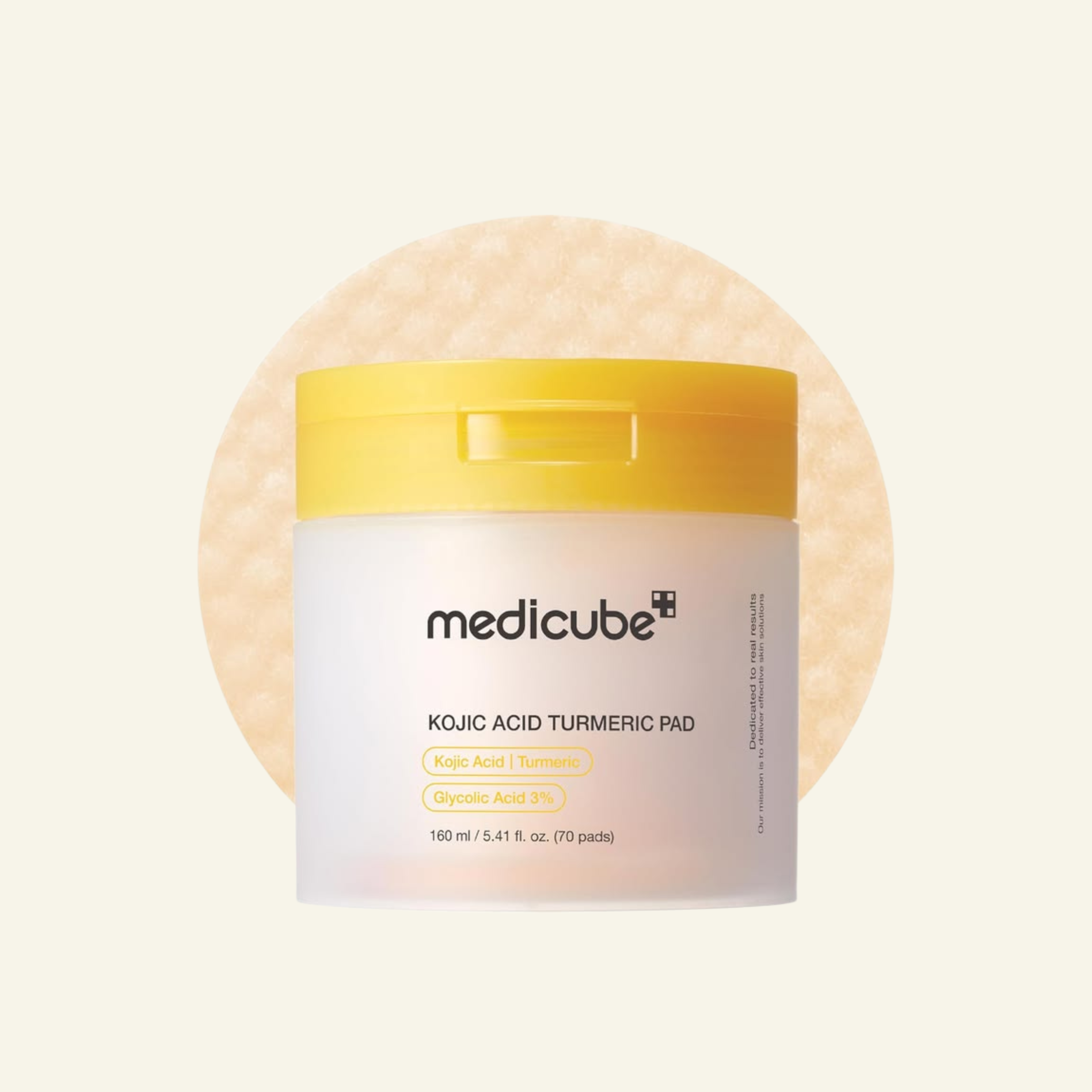 Kojic Acid Tumeric Toner Pad