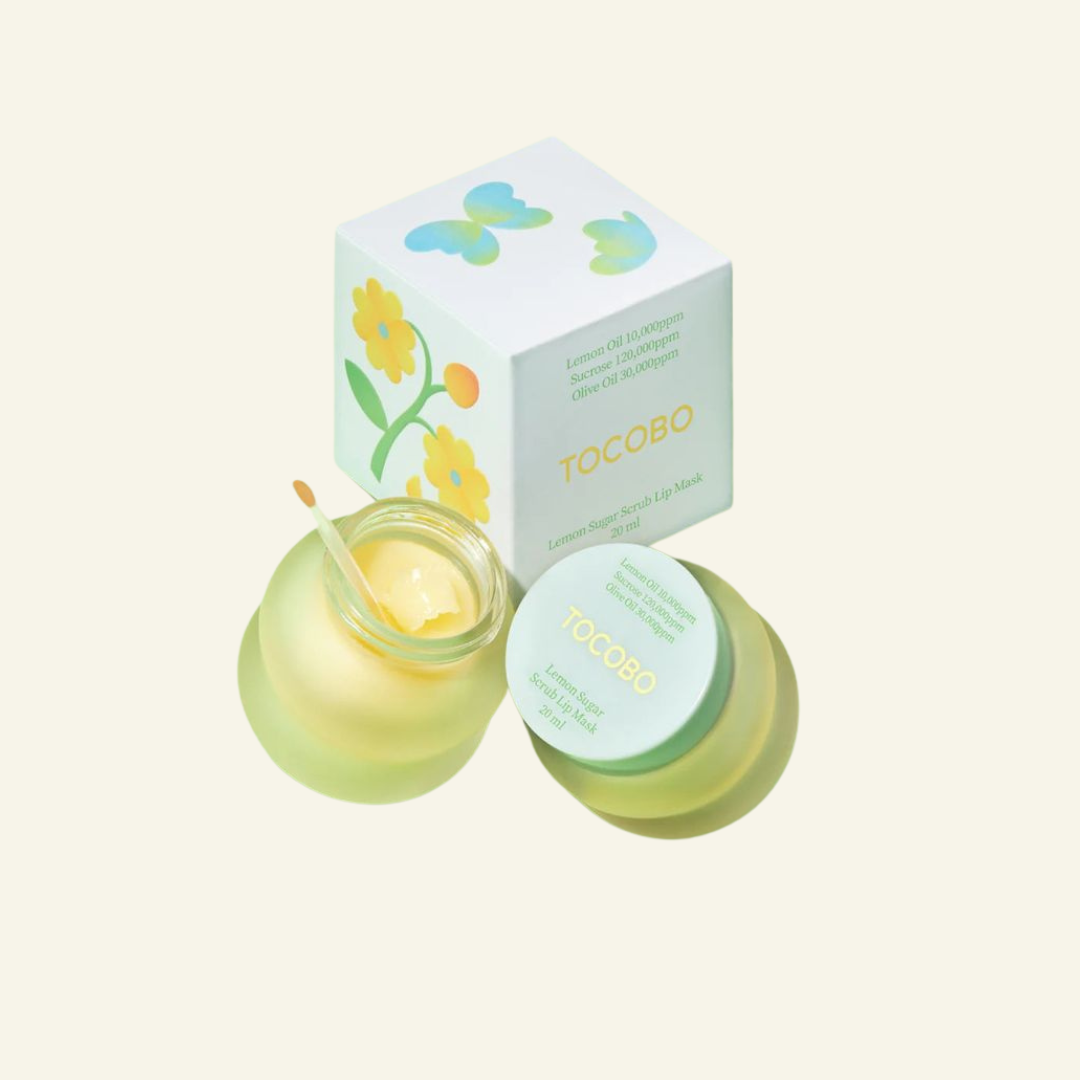 TOCOBO Lemon Sugar Lip Scrub - La Bulle and Co