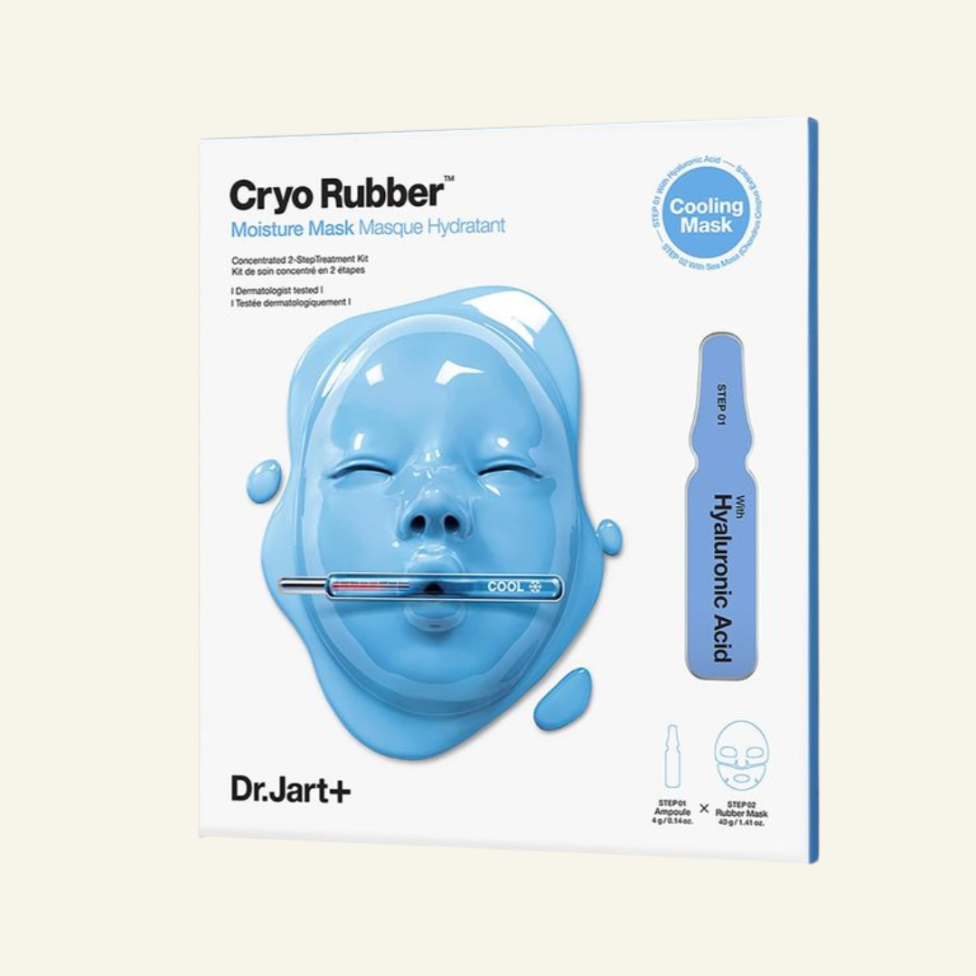 Cryo Rubber with Moisturizing Hyaluronic Acid