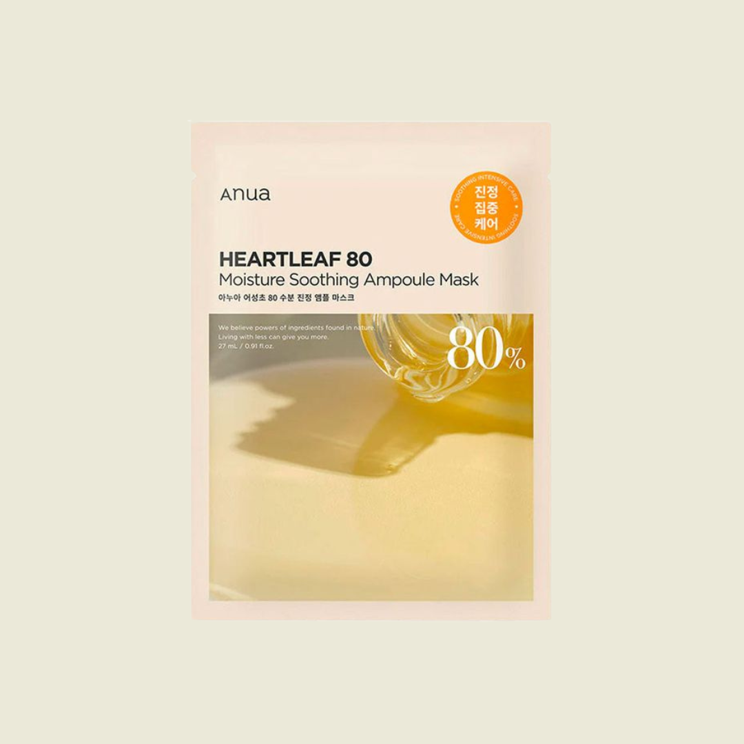 Heartleaf 80 Moisture Soothing Ampoule Mask - La Bulle and Co