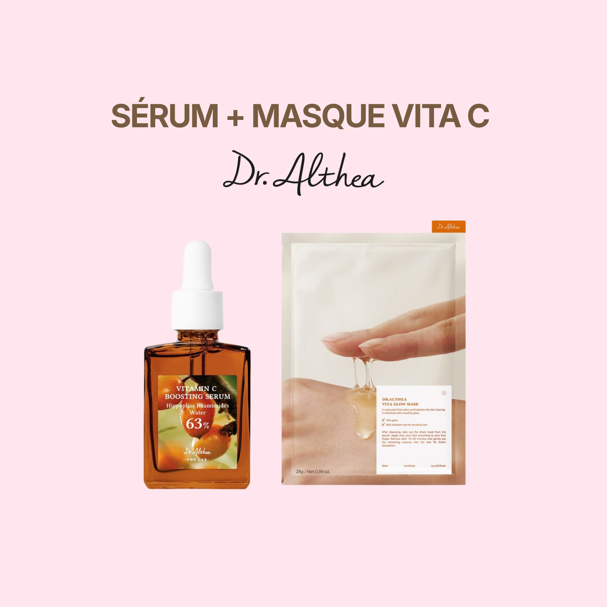 DR. ALTHEA Duo Vita C Sérum + Masque Éclat