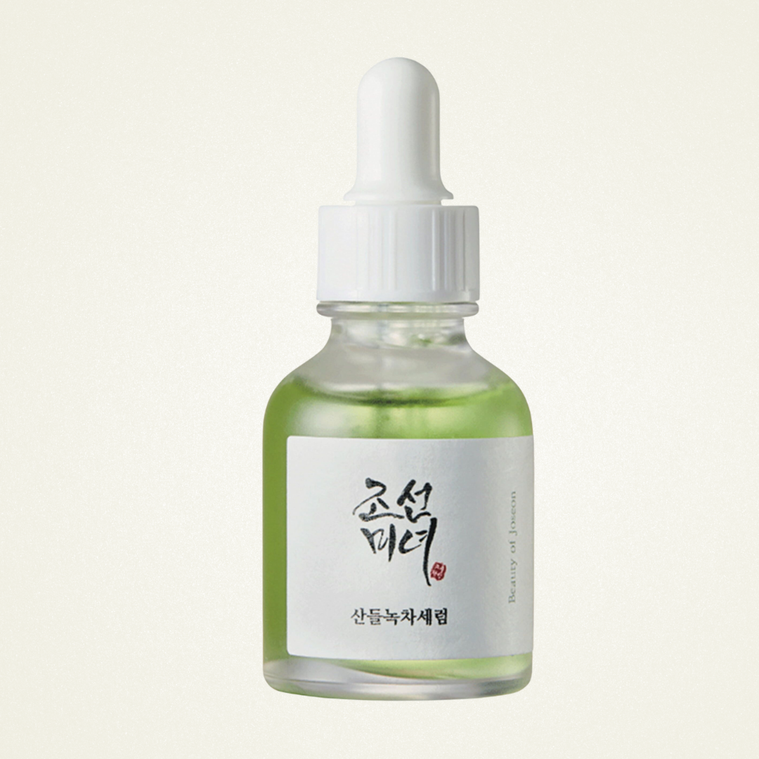 Calming Serum : Green Tea + Panthenol - La Bulle and Co