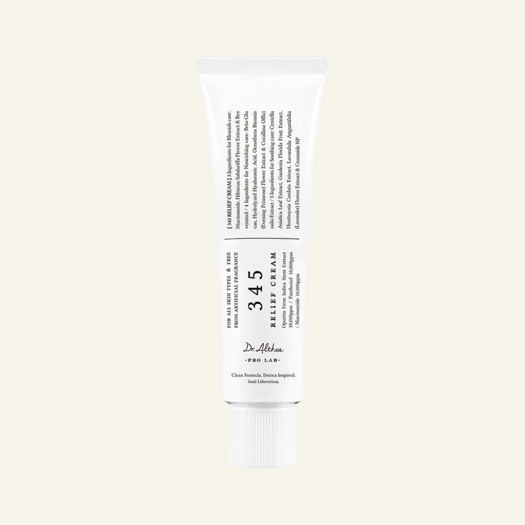 Crème hydratante apaisante 345 Relief Cream Dr Althea