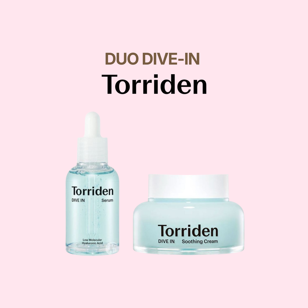 TORRIDEN Duo DIVE IN Sérum + Crème Hydratante