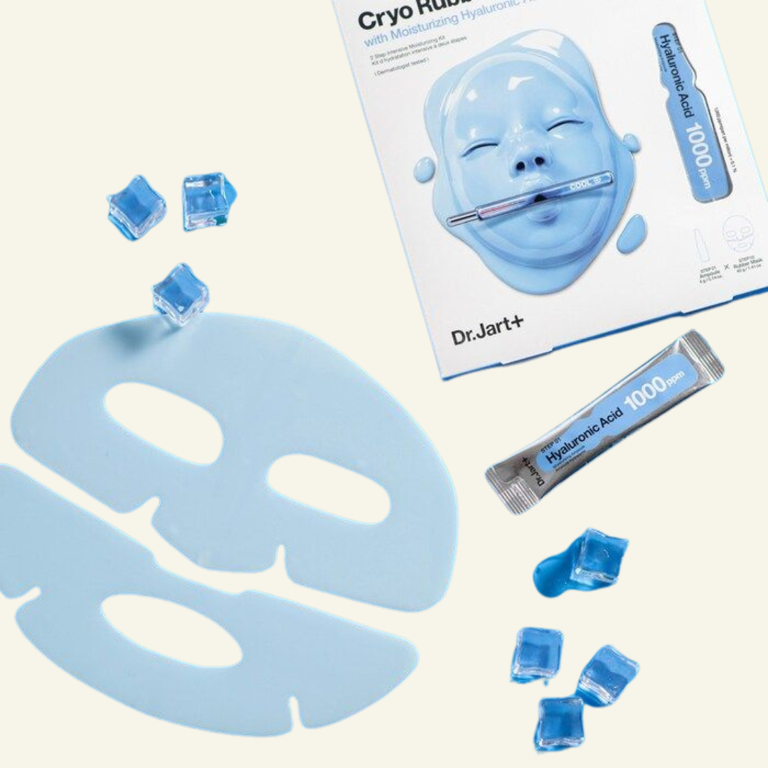 Cryo Rubber with Moisturizing Hyaluronic Acid - La Bulle and Co