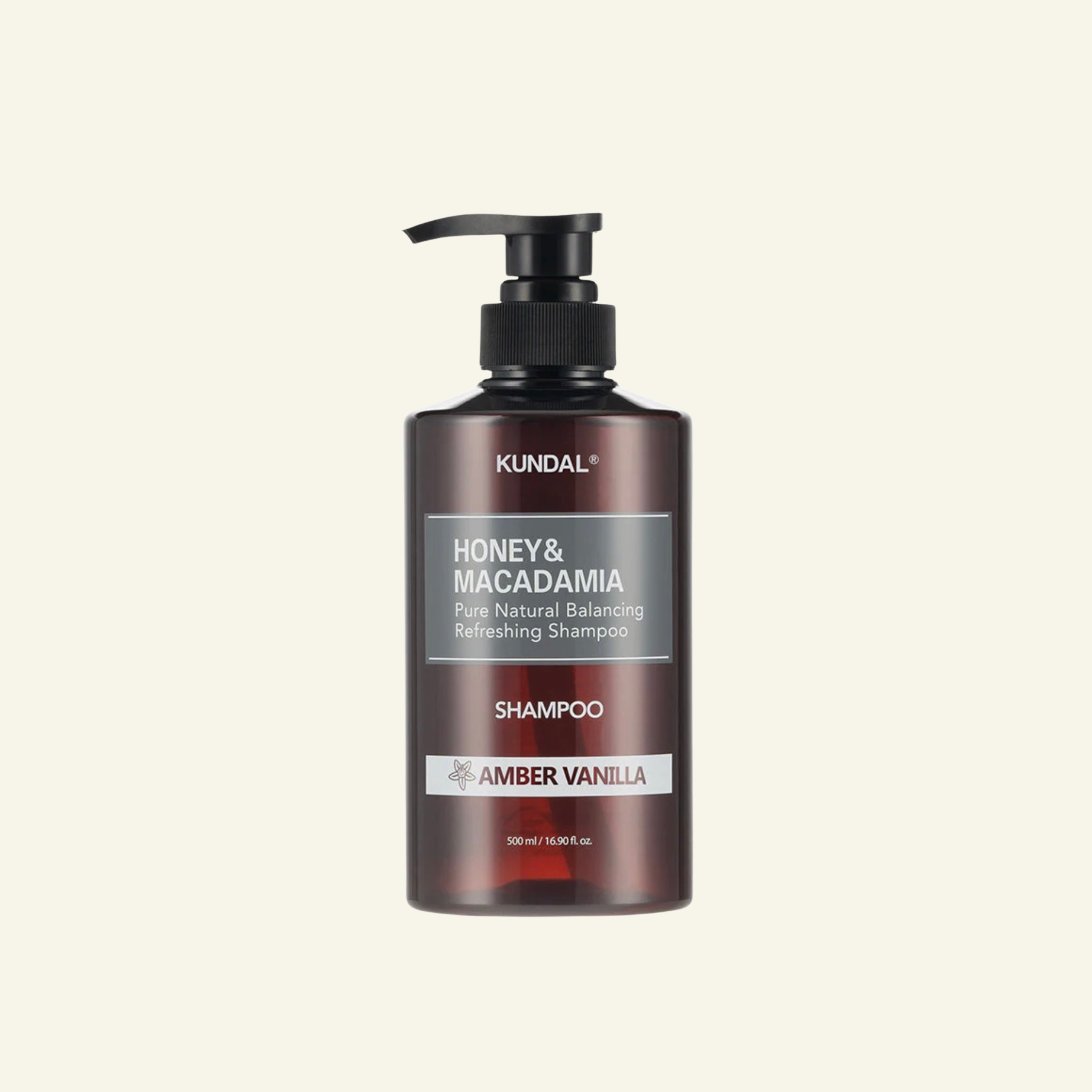 Honey & Macadamia Shampoo Amber Vanilla (500 ml)