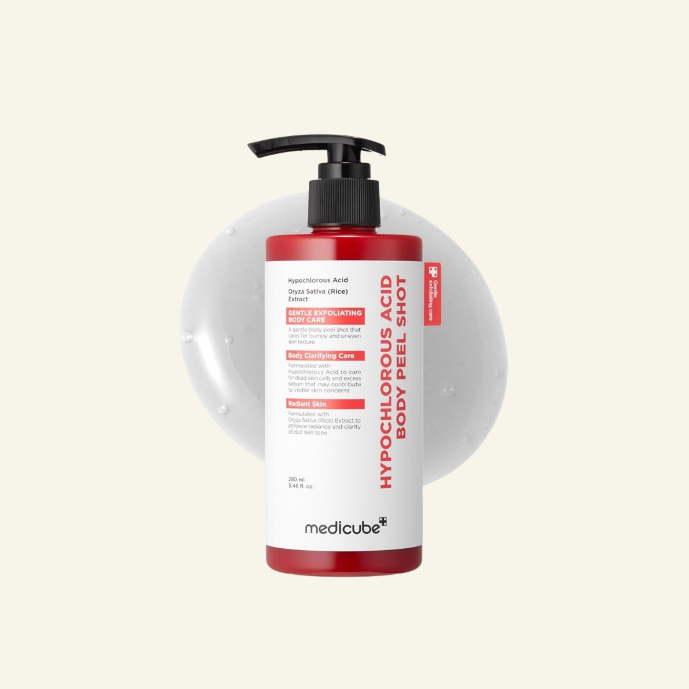 Hypochlorous Acid Rice Body Peel Shot (280 ml)