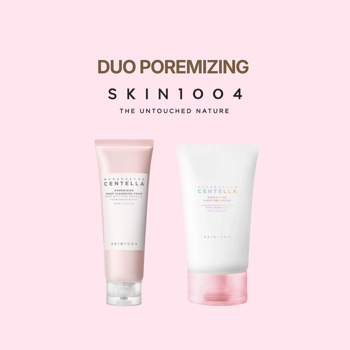 SKIN1004 Duo Poremizing Nettoyant + Gel-Crème