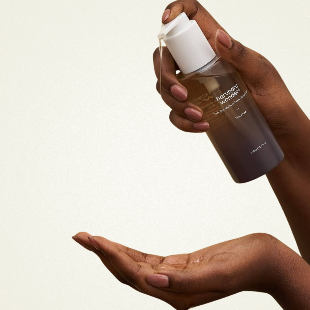 Black Rice Cleansing Oil Unscented - La Bulle and Co