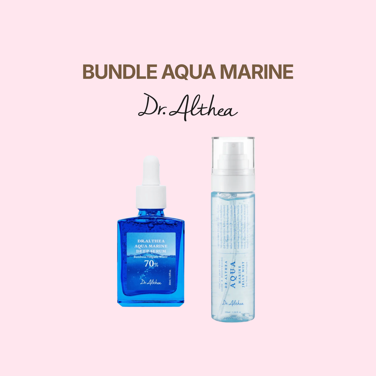DR. ALTHEA Bundle Aqua Marine Sérum + Jelly Mist