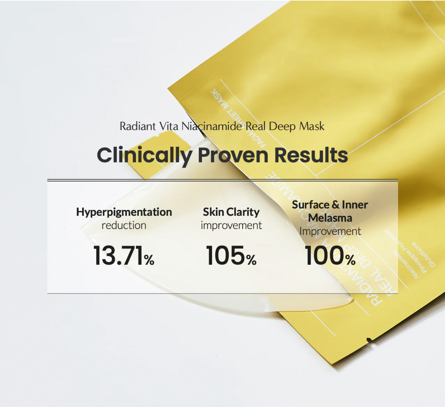 Radiant Vita Niacinamide Real Deep Mask