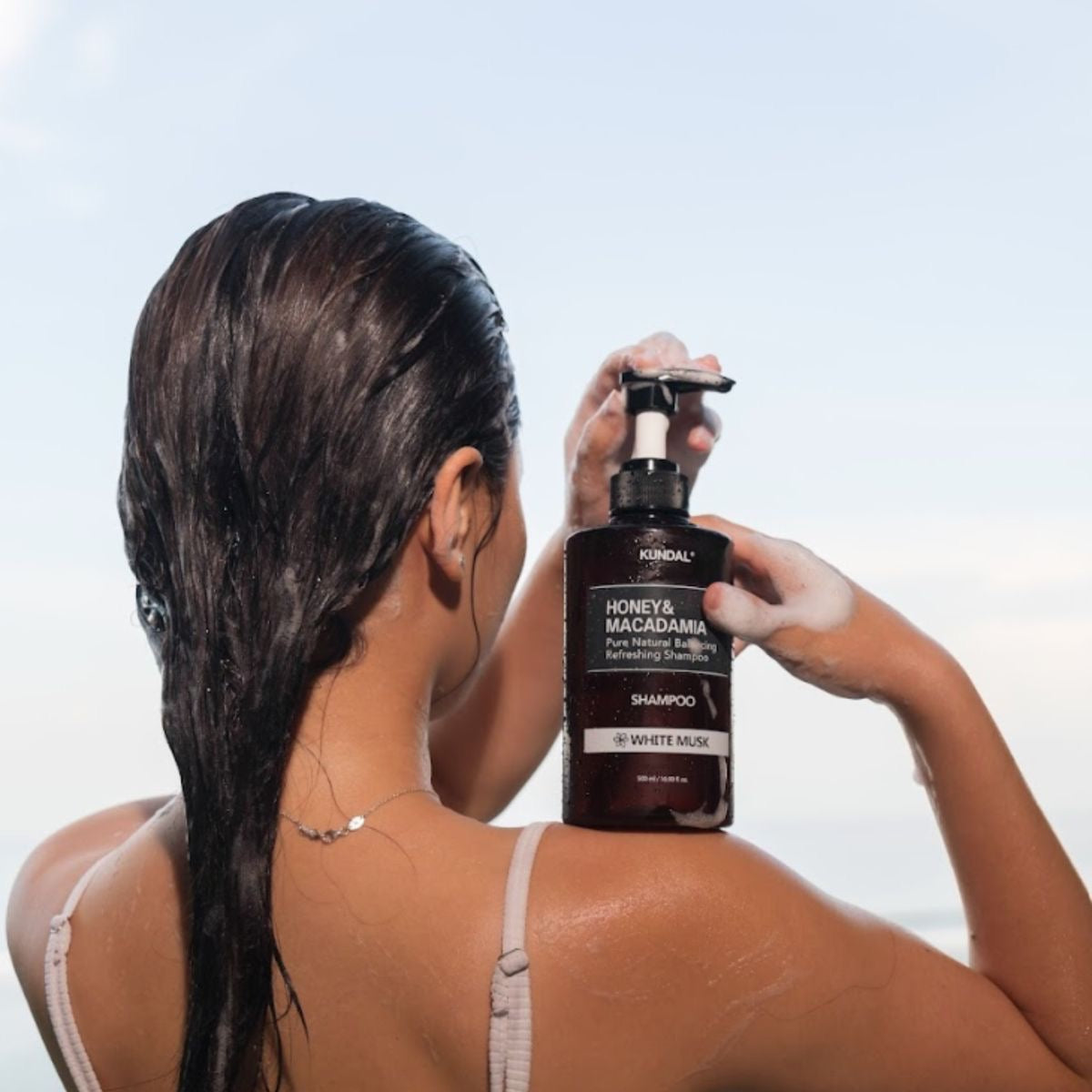 Honey & Macadamia Shampoo Amber Vanilla (500 ml)