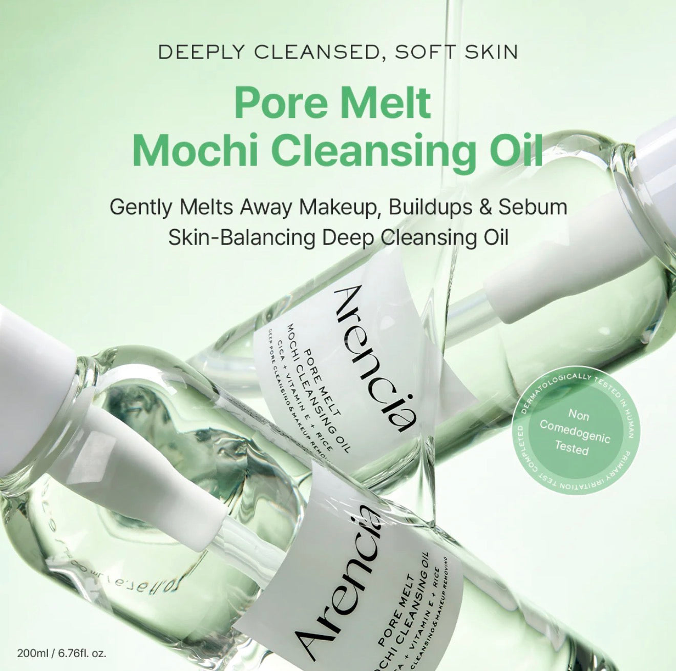 Pore Melt Mochi Cleansing Oil (200 ml)
