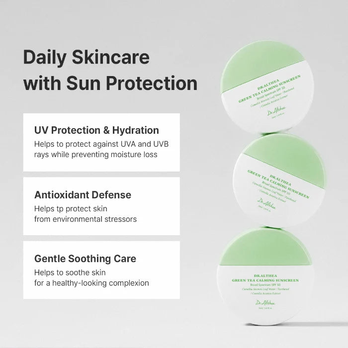 Green Tea Calming Sunscreen SPF50+ PA++++ (45 ml)