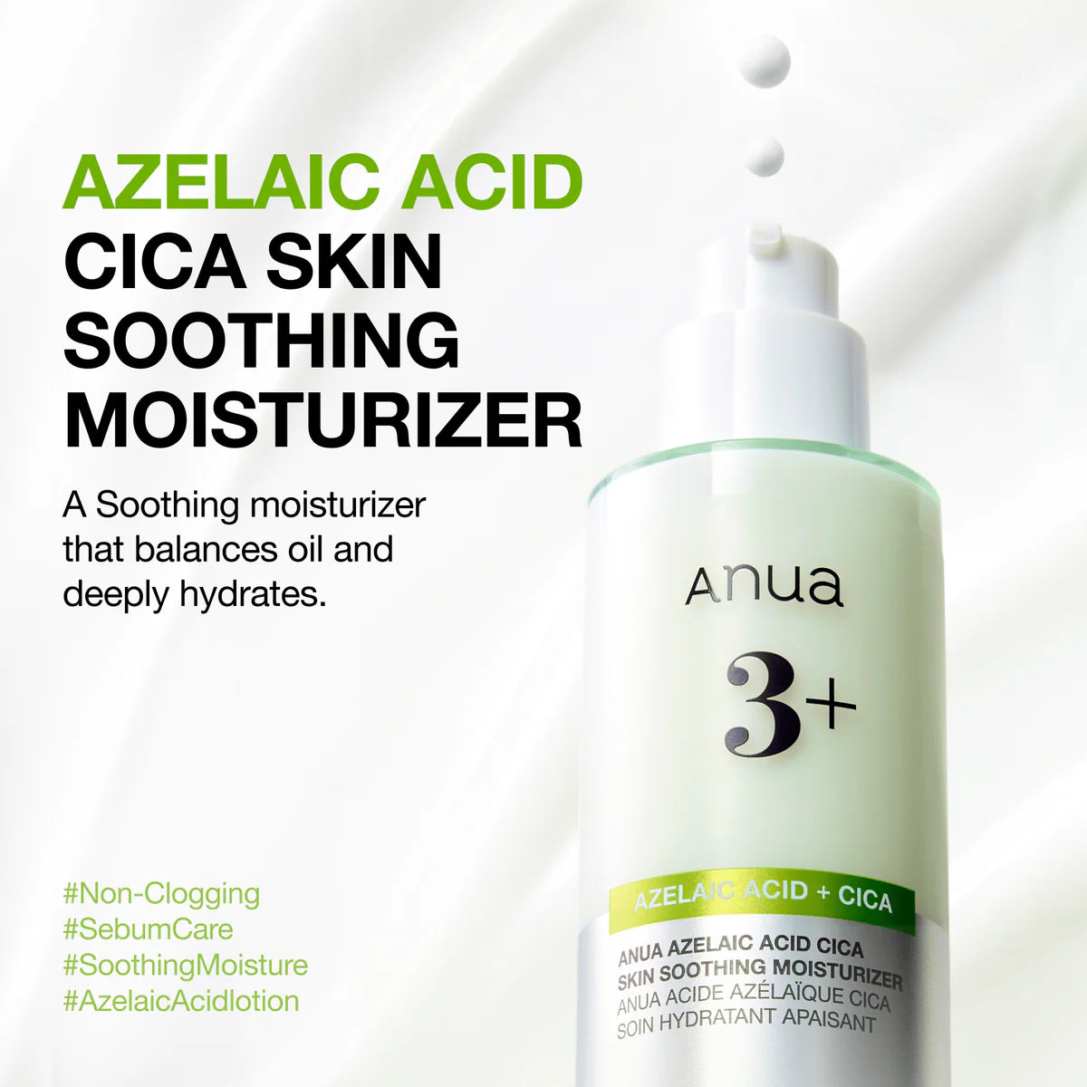 Azelaic Acid Cica Skin Soothing Moisturizer