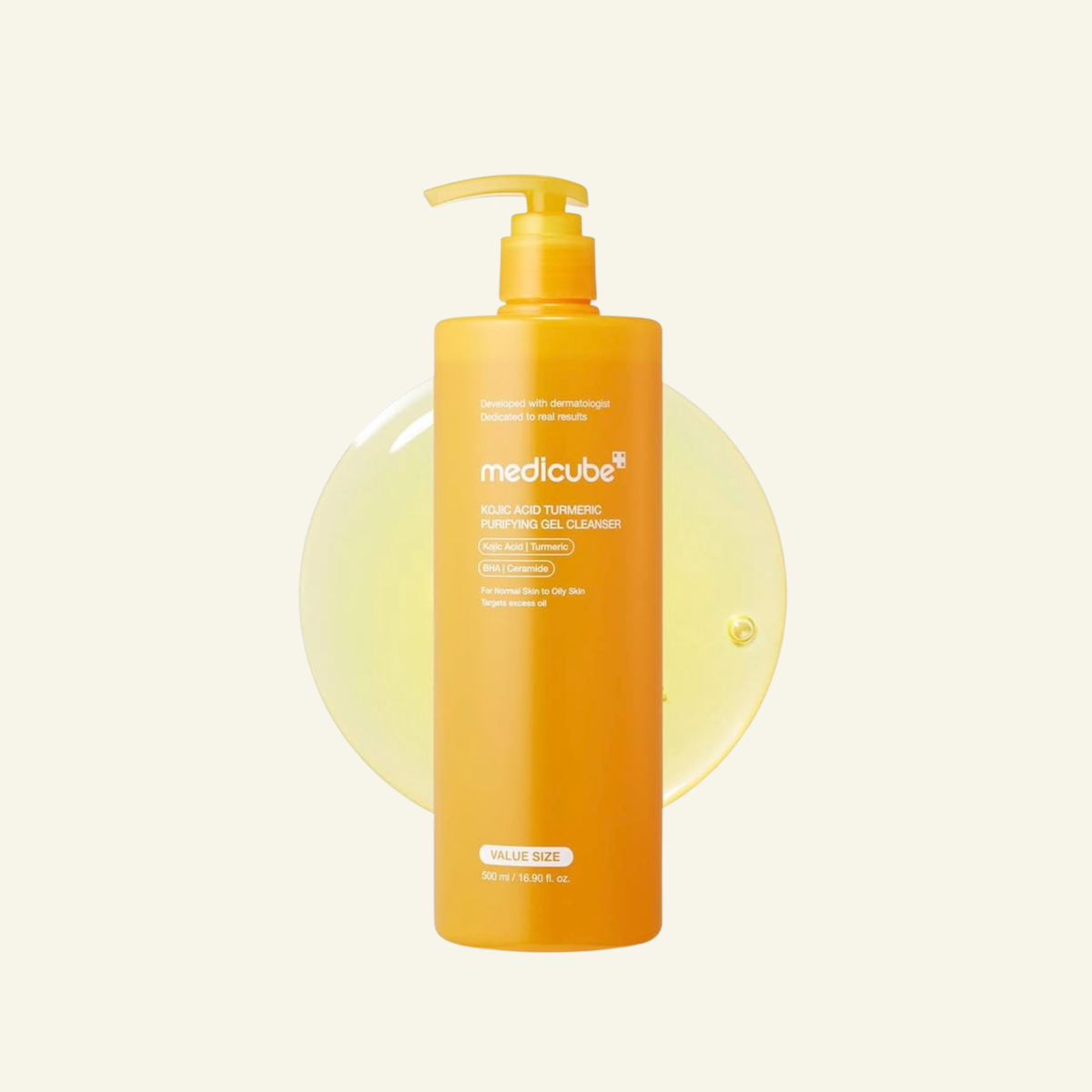MEDICUBE Kojic Acid Turmeric Brightening Body Wash (500ml)